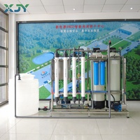 Purificateurs d'eau à ultrafiltration de 1 tonne, système de filtration par osmose inverse, système de purification d'eau potable