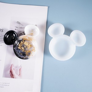 <span class=keywords><strong>Moule</strong></span> en résine de silicone écologique Kelutd, tête de <span class=keywords><strong>Mickey</strong></span>, rangement de vaisselle, décoration de pendule, fabrication de miroir, outils pour gâteaux, KLT-4103-1 en stock - Product Image 1