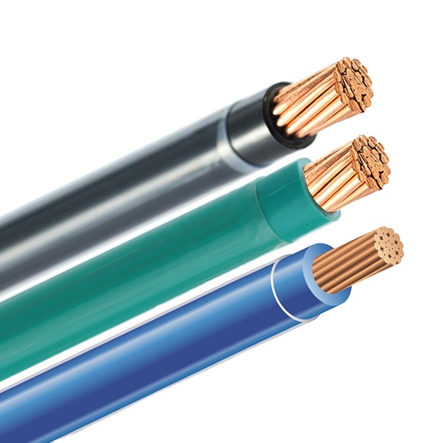 Insulated Nylon Jacket Copper Thhn Building Wire 12 Awg 10 Awg 6 Awg Stranded Thwn Pvc THHN/THWN Electrical Wire Nylon Cable