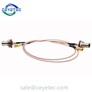 Impermeable BNC hembra a SMB macho con cable coaxial RG178 - Product Image 3