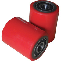 Roue à roulettes en polyuréthane DLPO, roues à roulettes en polyuréthane, roue à roulettes en fer avec roulements