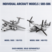 Blocs de construction d'avions personnalisés, modèles d'avions 3D à monter soi-même, jouet de construction STEM, OEM ODM, étiquette privée, série de produits individuels