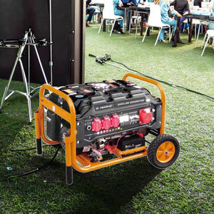 2800 w पोर्टेबल इलेक्ट्रिक स्टार्ट गैसोलीन जनरेटर सेट 220v/380v पेट्रोल जनरेटर सेट - Product Image 5