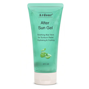 Gel Facial Natural de Aloe Vera, Gel Hidratante para Calmar Después del Sol, Gel Humectante de Aloe Vera - Product Image 4
