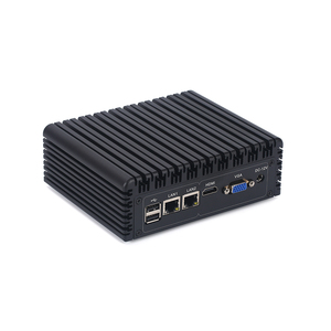 <span class=keywords><strong>PC</strong></span> industriel robuste sans ventilateur Intel N100 I3 5005U 2LAN 6COM Mini-ordinateur embarqué pour passerelle IoT et automatisation d'usine intelligente - Product Image 4