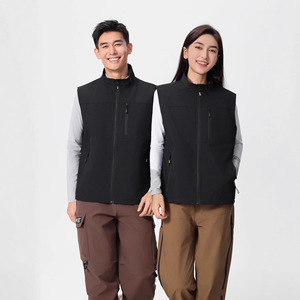 Chalecos de Trabajo Personalizados <span class=keywords><strong>con</strong></span> Logotipo para Hombres y Mujeres, Uniformes para Empleados, Chaquetas sin Mangas para Equipos - Product Image 2