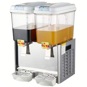 Dispenser per Bevande da 5 Galloni Restaurantware Bev <span class=keywords><strong>Tek</strong></span> 1 Uiifan 4 Pezzi in Plastica per Frigorifero Portatile con Ruote Integrato - Product Image 5