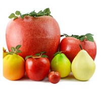 Fabrieksdirecte levering realistische levensechte fruitmodellen grote decoratieve buitenappels perziken ananas LDPE handgemaakt beschikbaar