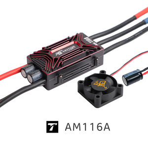 ใหม่ T-HOBBY AM116A 3-8S ตัวควบคุมความเร็ว ESC แบบแม่เหล็กไร้แปรงสำหรับเครื่องบิน RC กลางแจ้งแบบปีกคงที่ 3 มิติแรงดันไฟฟ้าสูง - Product Image 1