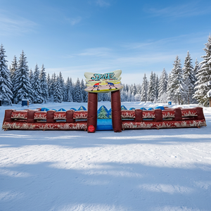 Terrain de clôture gonflable commercial de patinoire de patin de WINSUN pour le patinage à roulettes - Product Image 1