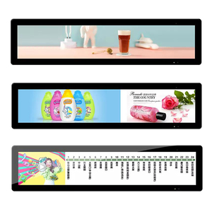 Bảng Hiệu Kỹ Thuật Số <span class=keywords><strong>LCD</strong></span> Thanh Kéo Dài Màn Hình <span class=keywords><strong>LCD</strong></span> Thanh Siêu Rộng Màn Hình <span class=keywords><strong>LCD</strong></span> 28 "Kệ Trưng Bày Quảng Cáo Máy Phát Video - Product Image 2