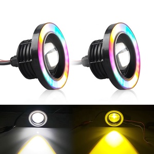 ไฟตัดหมอกแบบดวงตานางฟ้า LED สองสี2.5นิ้ว3นิ้ว3.5นิ้วความสว่างสูง30W รูรับแสง<span class=keywords><strong>สี</strong></span>เหลือง<span class=keywords><strong>สี</strong></span><span class=keywords><strong>ขาว</strong></span>คู่ - Product Image 6