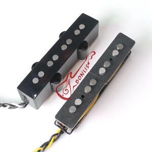 Donlis - Pastilla de bajo jazz vintage Alnico de 4 cuerdas estilo años 60 con componentes planos para kits de bajo al por mayor y piezas de <span class=keywords><strong>construcción</strong></span> - Product Image 4