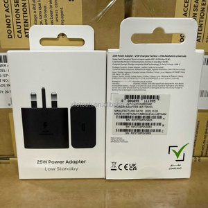 อะแดปเตอร์ชาร์จเร็วพิเศษ EP-T2510 Type C รองรับโหมดสแตนด์บายต่ำ หัวปลั๊ก EU UK US ของแท้จากโรงงาน กำลังไฟ 25W USB-C สำหรับ <span class=keywords><strong>Samsung</strong></span> S26 S25 S24+ - Product Image 6