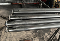 Boulons d'ancrage à friction S500mc en acier Q235B avec plaque bombée galvanisée, filetage M30 pour support minier, tailles personnalisées