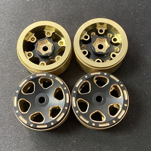 Lốp Cao Su Với Vành Bánh Xe Beadlock Bằng Nhôm Đồng Thau <span class=keywords><strong>1.0</strong></span> Cho 1/24 RC Axial SCX24 Tất Cả Các Mẫu 4 Chiếc - Product Image 4