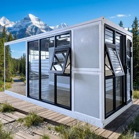 Maison Modulaire Conteneurisée à Assemblage Rapide, Prête à Habiter, Villa Moderne, Bureau, Entrepôt, Atelier, Garantie 3 Ans, Conception 3D