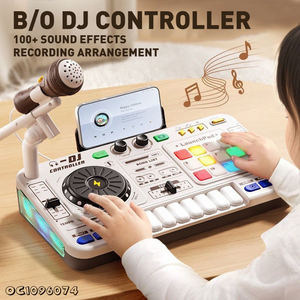 Novità bomboniere giocattoli 2025 strumenti musicali di tendenza <span class=keywords><strong>a</strong></span> batteria dj mixer controller giocattolo <span class=keywords><strong>pianoforte</strong></span> con microfono - Product Image 2