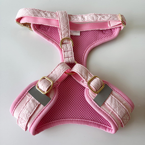 High Quality Dog <strong>Harness</strong> and Leash Adjustable Dog <strong>Harness</strong> <strong>pink</strong> Heart Dog <strong>Harness</strong> Vest - Product Image 4