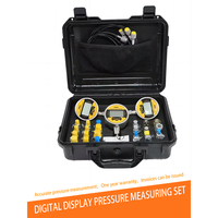 Vente flash Ensemble de manomètres hydrauliques Kits de test de diagnostic pour pièces de moteur d'excavatrice 0-3500
