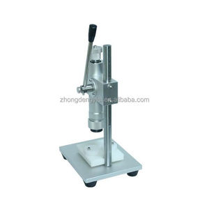 Máquina Multifuncional para Perfumes, Equipo Manual de Prensado, Altura Ajustable, Cabezal de Prensado Personalizado, Fácil Operación, Máquina Tapadora - Product Image 5