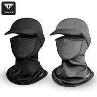 Masque facial respirant en soie glacée polyester TOSUOD, protection UV pour le cyclisme, cache-cou sans couture, évacuation de la transpiration, sport, été, équitation