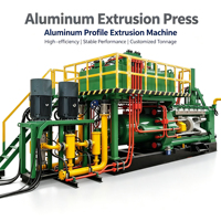 Ligne d'extrusion d'aluminium haute performance 1250T pour billets de 5 pouces pour supports de montage solaire – Solution de production complète
