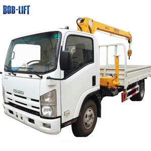 1 tonelada de <span class=keywords><strong>2</strong></span> Ton 3 Ton 4 Ton 5 Ton pluma telescópica montada en camión grúa para la venta - Product Image 2