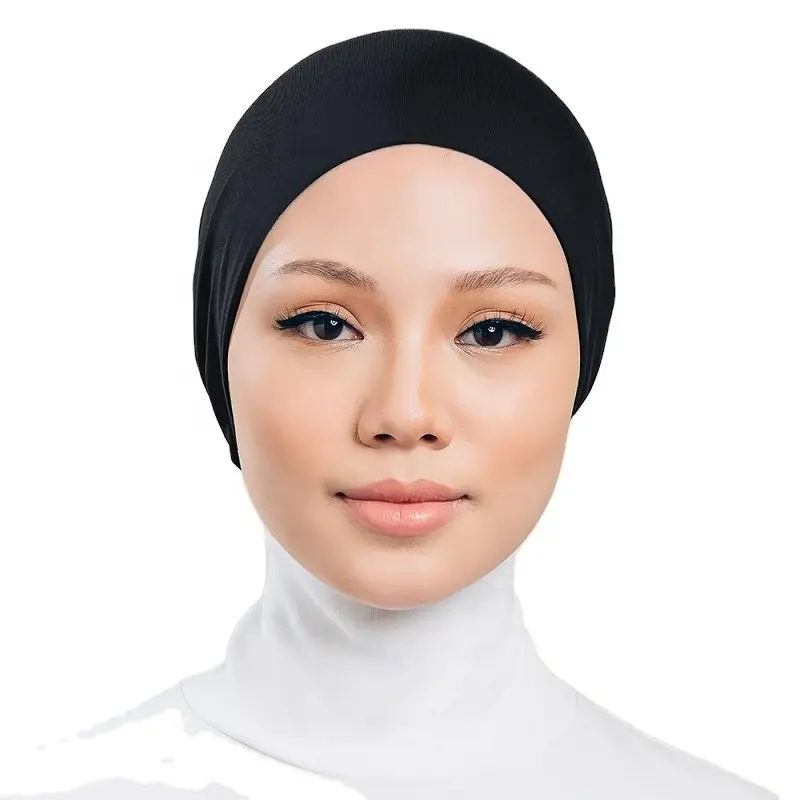 2021 nouveau design hijab hijab modal de haute qualité bonnet de neige dos fermé capot hijab intérieur