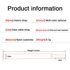 Sangles de fixation pour cannes à pêche, attaches Velcro, attaches pour câbles en nylon, accessoires durables pour cannes à pêche, couleurs aléatoires - Product Image 5