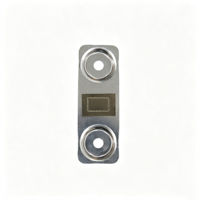 Connecteur de cellule de batterie au lithium-aluminium personnalisé en aluminium-nickel, feuille composite aluminium-nickel pour batterie d'alimentation