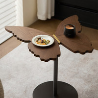 Table basse d'appoint en bois massif de style chinois moderne, fabriquée à la main, élégante, pour le salon