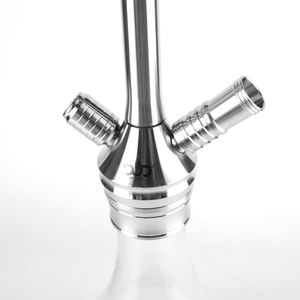 Cachimba de acero inoxidable para Shisha, JL-515AH con manguera de silicona y olla de cuenco, el más vendido - Product Image 4