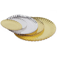 Assiette en papier feuille d'or personnalisée, assiette en papier alimentaire pour dessert, machine à former