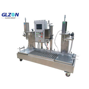 Système de remplissage et de bouchage de liquide à <span class=keywords><strong>grande</strong></span> vitesse pour jerricans, conteneurs et canettes de style F 18L - 30L - Product Image 2