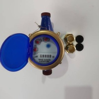 Low Price Iron Brass Water Meter Multi-jet 1/2" for Residences and Malls Water Meter
