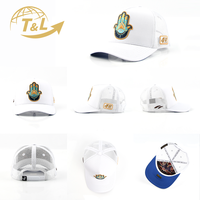 4UGEAR Vente en gros de casquettes personnalisées, casquettes trucker 5 panneaux vierges en maille, casquettes snapback pour homme, fabricant de logos personnalisés 4U Factory, mode