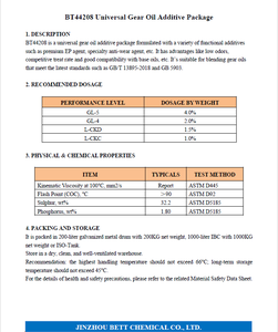 BT44208 תעשייתי הילוך שמן תוסף PackageOil תוסף חבילה - Product Image 2