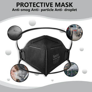 Masque anti-poussière jetable approuvé par le NIOSH et le <span class=keywords><strong>CDC</strong></span>, pliable, en tissu non tissé, avec pince-nez réglable, 4 couches de protection contre la poussière, modèle 8225 - Product Image 6