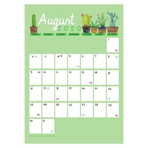 Tableau blanc magnétique effaçable à sec personnalisé, calendrier mensuel, aimant de réfrigérateur pour mariage - Product Image 4