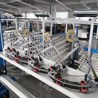 Machine à fabriquer des sacs en maille/leno à grande vitesse à 4 navettes, métiers à tisser circulaires pour sacs de légumes et de fruits