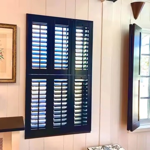 Hiện đại không thấm nước nhôm louver cửa sổ hồ sơ ngang mở cửa chớp an ninh cho ngoài trời cho trang trí bên ngoài - Product Image 3