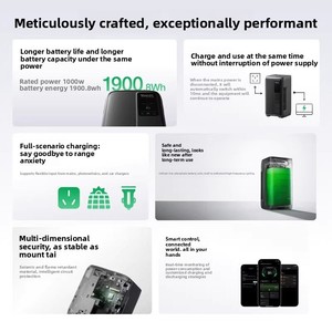 <span class=keywords><strong>ECOFLOW</strong></span> <span class=keywords><strong>DELTA</strong></span> 3 <span class=keywords><strong>2000</strong></span> Air LiFePO4 Alimentation portable extérieure 1000W, autonomie longue durée, portable avec charge sans fil - Product Image 4