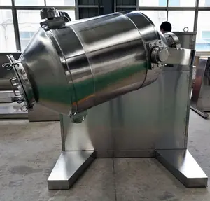 중국 SINOPED 3 차원 향미료 분말 물자 입방 공이치기용수철 믹서 기계 3d 이동하는