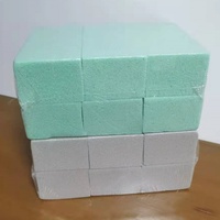 Mousse florale sèche grise de haute qualité, mousse florale verte sèche pour la fixation d'arrangements de fleurs artificielles, décoration de mariage