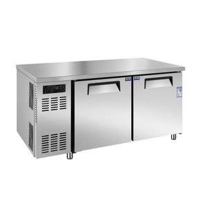 <span class=keywords><strong>Mesa</strong></span> de Preparación Refrigerada de Acero Inoxidable con Gran Capacidad y Enfriamiento Rápido para Cocinas - Product Image 2