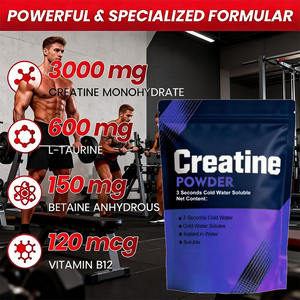 Suplemento de Creatina en Polvo para Adultos, Apoyo para la Masa <span class=keywords><strong>Muscular</strong></span>, Equilibrio de Electrolitos, Estimulante Cerebral, Enfoque, Nutrición Deportiva, Puro a Granel - Product Image 2