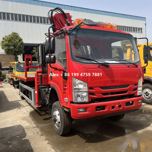 4 x2 isuzu 700p שטוח tow טרוס עם 5 טונות מפרי בום מנוף רכוב שחזור - Product Image 3