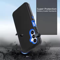 Défenseur étui de téléphone portable étuis pour samsung Galaxy A06 A16 A26 A36 A56 S24 S25 Ultra robuste armure robuste ceinture Clip couverture
