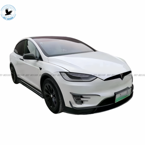 Kit carrosserie pour <span class=keywords><strong>Tesla</strong></span> modèle <span class=keywords><strong>X</strong></span> 60D 75D <span class=keywords><strong>90D</strong></span> mise à niveau des jupes latérales de la lèvre avant diffuseur arrière spoiler bodykit - Product Image 6